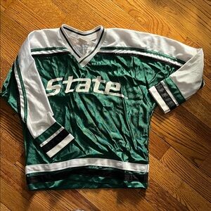 State Kids Green and White Jersey